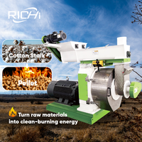 Presse à granulés de tiges de coton RICHI - Machine de production de granulés de tiges de coton biomasse à économie d'énergie