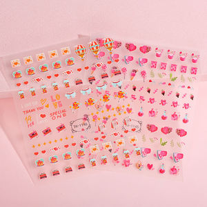 Decoraciones de <span class=keywords><strong>Uñas</strong></span> Autoadhesivas de Alta Calidad, Calcomanías de Papel para <span class=keywords><strong>Uñas</strong></span> con Diseños Románticos y de <span class=keywords><strong>Amor</strong></span> para el Día de San Valentín - Product Image 3