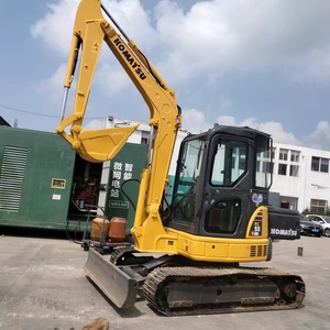 Excavadora Mini Usada KOMATSU PC55 Fabricada en Japón en Shanghái en Venta/Excavadora Usada Komatsu PC55mr Maquinaria Agrícola - Product Image 3
