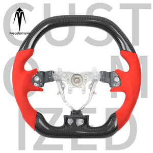 พวงมาลัยคาร์บอนไฟเบอร์ LED แบบกำหนดเองสำหรับ Subaru Legacy Outback Impreza Forester BRZ STI XV REX SVX WRX Hybrid - Product Image 1