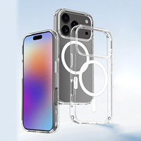 Coques de téléphone magnétiques pour iPhone 18 Pro, chargement sans fil, coque de protection pour téléphone portable pour iPhone 18 17 16 Pro Max