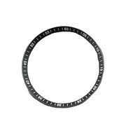 Bague de chapitre d'horloge SKX007 à chiffres arabes mats de qualité supérieure, la plus vendue