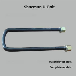 SHACMAN DZ97259520915 Heavy Duty U-Bolt Kit New Cab <span class=keywords><strong>Guard</strong></span> Rack y chasis Piezas de suspensión trasera para camiones - Product Image 5