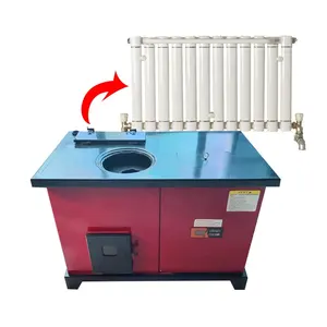 Bottom Price Real Fire Water Circulation Burning Stove Hydro Biomass Pellet Boiler For Radiator Heater