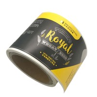Impression personnalisée d'étiquettes autocollantes de bière de marque privée étiquettes en vinyle pour bouteilles en verre