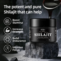Boîtes d'emballage à étiquette privée BSTBIO, extrait de Shilajit de l'Himalaya 30g 50g, résine de Shilajit