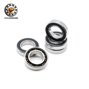 Roulement à billes hybride en céramique Flyleopard S6902 à gorge profonde 15x28x7mm pour moyeux de vélo, haute vitesse, sans entretien - Product Image 4