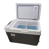 Nevera Portátil de 12 Voltios CC para Vehículo, Refrigeradores Eléctricos, Mini Nevera Congeladora para Auto