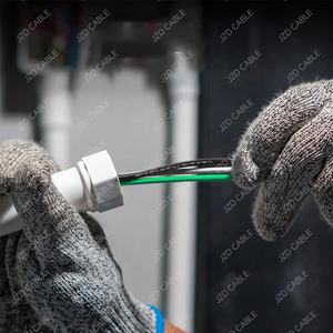 JZD 케이블 난연성 나일론 THHN 와이어 14-2 AWG 600V (UL+CE) 고온 패널 배선용 - 표준 PVC보다 30% 더 유연함 - Product Image 4