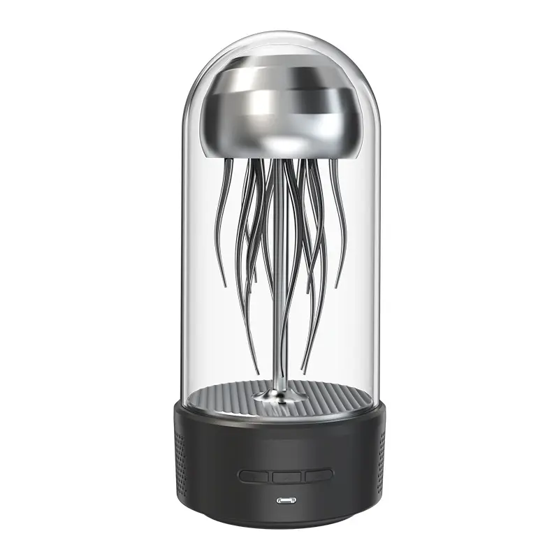 Alto-falante portátil com luzes, lâmpada de alto-falante bluetooth, água-viva, com luzes, 10w, 4 ohm, sob 50