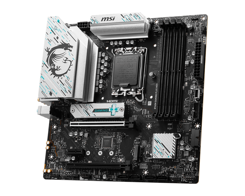 MSI B760M GAMING PLUS WIFI DDR5 Support CPU14600KF/13600KF/12600KF