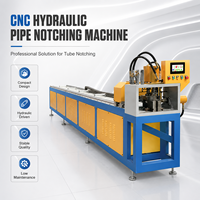 Machine à découper en V les tubes carrés en cuivre, fer, aluminium et acier inoxydable CNC hydraulique de Chine