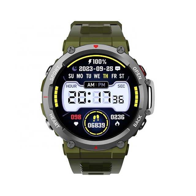 JS2 RUN Smart Watch Fitness Tracker 2023 Voice Assistant Password Lock NFC  1.52" IP67 Wireless Charging Running Smartwatch