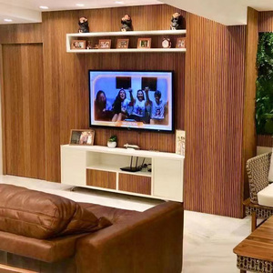 แผ่นผนังไม้ไผ่กันน้ำที่ทันสมัยสำหรับใช้ในครัวเรือนและความบันเทิง - Product Image 3