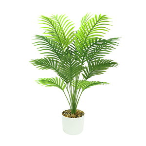 Plantes artificielles, palmier <span class=keywords><strong>Chrysalidocarpus</strong></span> <span class=keywords><strong>Lutescens</strong></span>, simulation de plantes hautes, aménagement paysager, décoration de la maison, bonsaï vert, 70-180 cm - Product Image 4