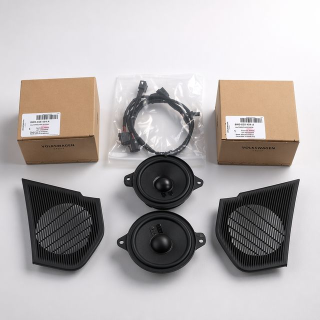 Audi A4L/A5 Front-Door Midrange 2-way B&O Speakers Plug-and-Play Direct Installation Imported Europe Chinese-Made