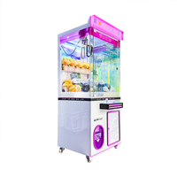 Kit de machine d'arcade miniature à griffes en métal à monnayeur, avec système de récompenses et cadeaux, et assistance technique en anglais pendant 1 an pour les jouets