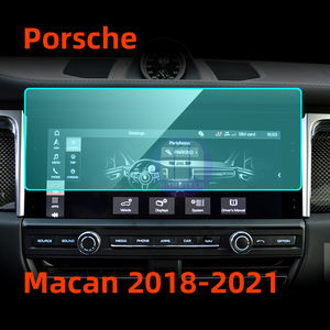 กระจกฟอยล์กันกระแทกเกรด AAA ความแข็ง9H สำหรับ <span class=keywords><strong>Porsche</strong></span> Macan 2025คลัสเตอร์2023หน้าจอสัมผัสกลางจอภาพ - Product Image 3