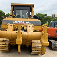 Tracteur sur chenilles d'occasion CAT D7H 23,6 tonnes pour projets de terrassement Fournisseur de machines de construction D7R D8N D6H CATD7H