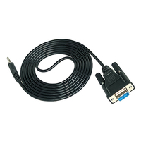 Cable Serial DB9 RS232 de 9 Pines Hembra a Conector de Audio TRRS Macho de 3.5mm, Cable Adaptador para Control de TV y Proyector