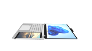 Portátil barato de fábrica 15,6 "+ 7" pulgadas pantalla doble Intel 11th GEN Celeron N95 N100 portátil de negocios Win 11 DDR4 - Product Image 6