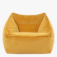 Fauteuil en velours pouf canapé canapé meubles salon poufs