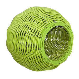 Handgeweven Wijnstok Vogel Baars Duurzaam En Milieuvriendelijk Voor Alle Seizoenen Papegaaivogelbenodigdheden Binnen/Buiten Gebruik - Product Image 3