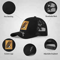 Gorra Trucker Moderna de Moda Urbana con Parche de Estrella Tejido en Tela de Gamuza, Estilo en Tendencia
