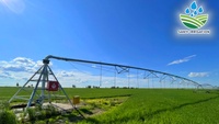Meilleure vente de systèmes d'irrigation agricole à énergie solaire Centre d'économie d'eau Pivot équipement pour 10ha
