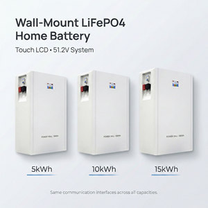 51V 48V 300Ah 15KWh Battery Pack 5kw 10kw 15kw Lithium <b>Iron</b> Phosphate Solar Power System 10KWh Capacity NEHC0003 10kwh Lithium B - Product Image 3