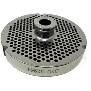 CHANG QING Nuovo Macchinario Manuale per Uso Domestico e Ristorazione # Piastra per <span class=keywords><strong>Tritacarne</strong></span> <span class=keywords><strong>32</strong></span> con Mozzo, Larghezza 15mm, Acciaio D2 (9/64 Pollici), 4 Lame - Product Image 2