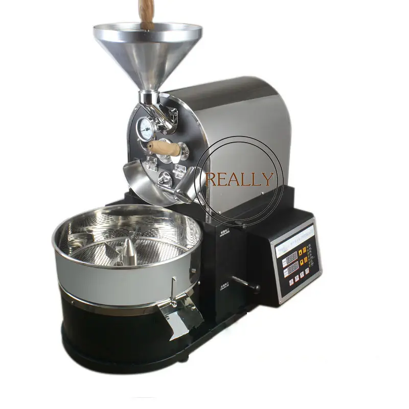 OEM 1KG Automatic Coffee Beans Roaster Coffee Bean Roasting Machine Computer Control Coffee Baking Machine with Factory