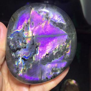 <span class=keywords><strong>Pietra</strong></span> Naturale Lucidata di Labradorite <span class=keywords><strong>Viola</strong></span>, <span class=keywords><strong>Pietra</strong></span> Palmare, Vendita all'Ingrosso - Product Image 3