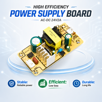 Alimentation à découpage AC/DC 24V 2A 60W SMPS pour pilote LED, imprimante 3D, carte de système de contrôle industriel CE