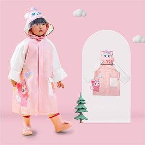 Imperméable <span class=keywords><strong>de</strong></span> mode dessin animé pour garçon EVA imperméable respirant pour l'équitation motos cyclisme dessin animé enfants imperméable imperméable - Product Image 3