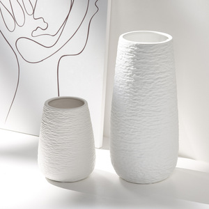 Nordic Style Light Luxury Premium Ceramic Vase for Living Room Dried Fresh <b>Flower</b> <b>Display</b> Home Decor - Product Image 2