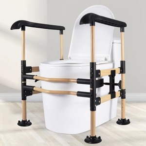 <b>Wall</b> mounted handrail heavy duty durable U-shaped steel handrail indoor-outdoor toilet safety stair handrail - Product Image 3