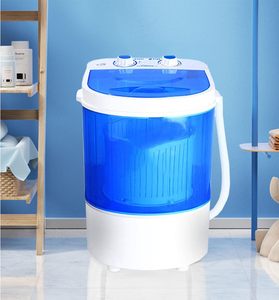Lave-chaussures électrique portable mini semi-automatique à chargement par le haut en plastique avec une capacité de 2 kg pour usage domestique - Product Image 5