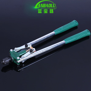 Lanbaolu Manual Double Handle Rivet Gun 17 Inch Anti Slip Heavy Duty Industrial Grade Point End Tip - Product Image 4