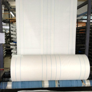 Goedkope Prijs Pp Raffia Geweven Buisvormige Witte Stof Roll Met Logo Vereisen