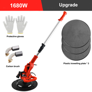 Portable <span class=keywords><strong>petite</strong></span> truelle de mortier de ciment électrique à main sol mur lissage polissage <span class=keywords><strong>ponceuse</strong></span> automatique mastic plâtrage Machine - Product Image 2