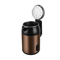 Nouvelle Innovation Bouilloire Électrique à Eau Chaude Marron 2L 1500W Bouilloires Électriques Ménagères Hôtelières