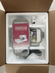 เครื่องปักผ้าตั้งโต๊ะขนาดเล็ก XTEK-ES5 200 มม. สำหรับใช้ในบ้าน เหมาะสำหรับปักหมวก เสื้อยืด และเสื้อผ้า - Product Image 5