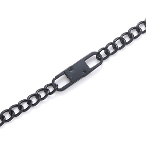 Cierre de resorte en forma de S, longitud de cadena ajustable, tirador de cremallera doble mini de aleación desmontable sin herramientas. - Product Image 4