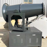 Petit canon de brumisation mobile, conception légère pour les espaces étroits et les opérations urbaines