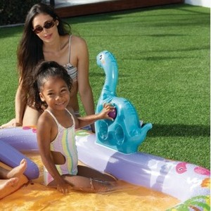 <span class=keywords><strong>Tobogán</strong></span> Acuático Inflable <span class=keywords><strong>Intex</strong></span> INTEX56139 Dinosaurio del Desierto, <span class=keywords><strong>Piscina</strong></span> Infantil con Rociador de Agua y Material de PVC para Nadar en Verano - Product Image 2