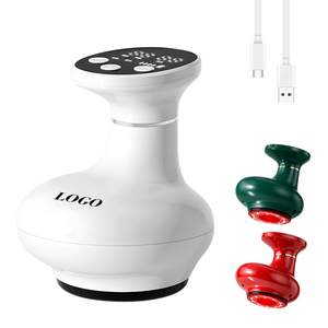 6 Levels Heated Scraping Massager 10 Level Smart Control Cupping Therapy Set Wireless Suction Vacuum <b>Machine</b> - Product Image 1