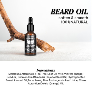 Mens Migliore <span class=keywords><strong>Barba</strong></span> Cura Crescita Veloce Olio <span class=keywords><strong>E</strong></span> Balsamo Per Le Labbra <span class=keywords><strong>Set</strong></span> <span class=keywords><strong>Barba</strong></span> Grooming Kit - Product Image 3