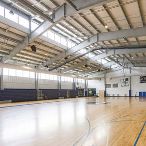 Structure <span class=keywords><strong>métallique</strong></span> préfabriquée d'entrepôt en métal de 24M * 12M * <span class=keywords><strong>5M</strong></span> pour le hangar de garage d'atelier d'usine - Product Image 3