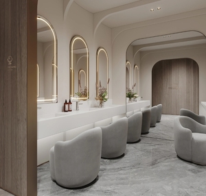 Design degli interni su misura per centri benessere e cliniche di lusso con identità di marca, rendering 3D e sistemi di porte e finestre personalizzati - Product Image 6